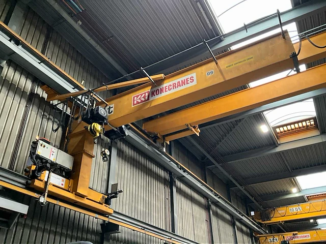 2006 konecranes 3,2t wandloopkraan - afbeelding 1 van  6
