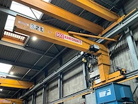 2006 konecranes 3,2t wandloopkraan - afbeelding 2 van  6
