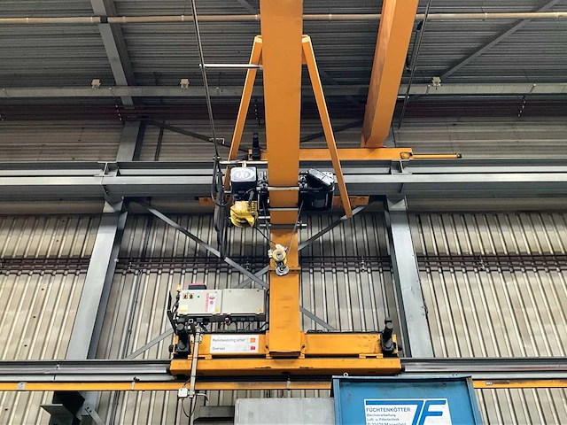 2006 konecranes 3,2t wandloopkraan - afbeelding 3 van  6