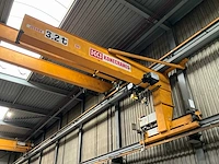 2006 konecranes 3,2t wandloopkraan - afbeelding 2 van  6