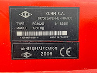 2006 kuhn fc302g schijvenmaaier - afbeelding 4 van  12
