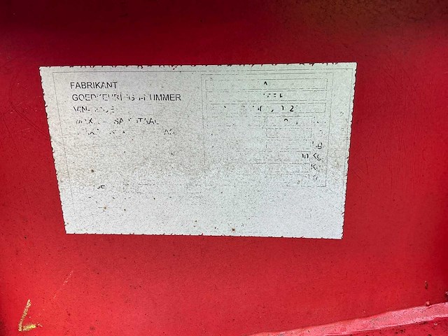 2006 lag o-3-39 cd containerchassis oplegger - afbeelding 17 van  31