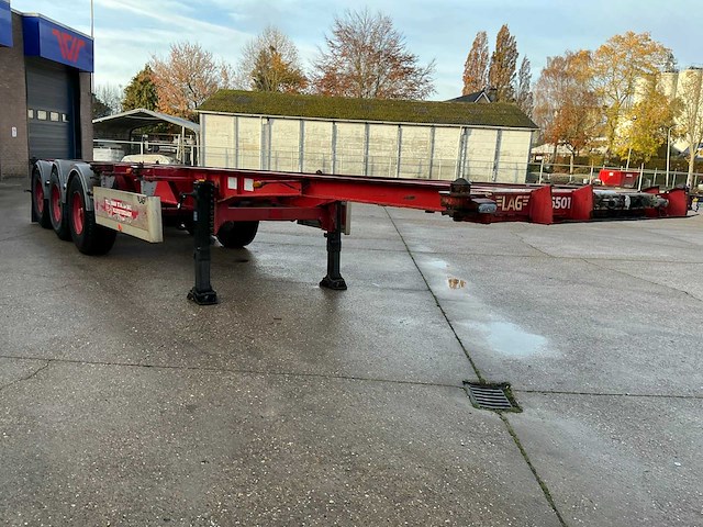 2006 lag o-3-39 cd containerchassis oplegger - afbeelding 24 van  27