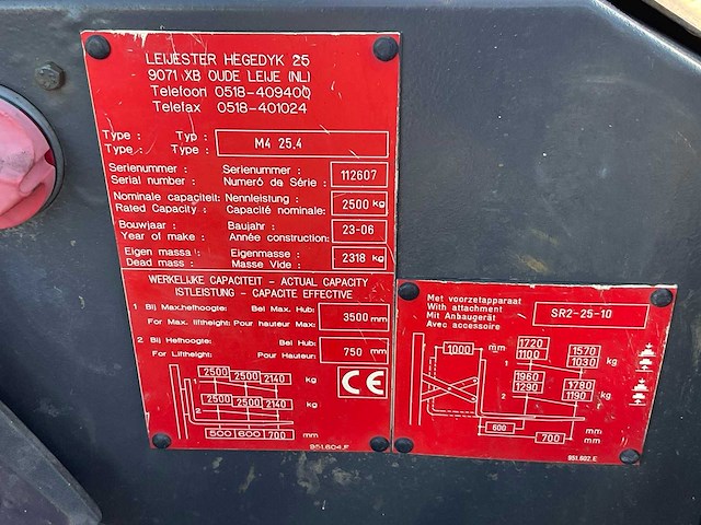 2006 leijester / moffett m4 25.4 kooi-aap - afbeelding 8 van  12