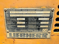 2006 liebherr r934c rupsgraafmachine - afbeelding 11 van  34