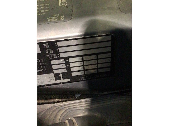 2006 linde e30/02 vorkheftruck - afbeelding 6 van  14