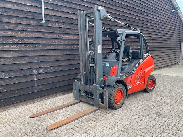 2006 linde h 50 d vorkheftruck - afbeelding 1 van  15