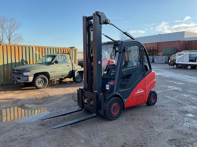 2006 linde h30 vorkheftruck - afbeelding 1 van  11