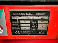 2006 linde l14ap elektrische palletwagen - afbeelding 12 van  12