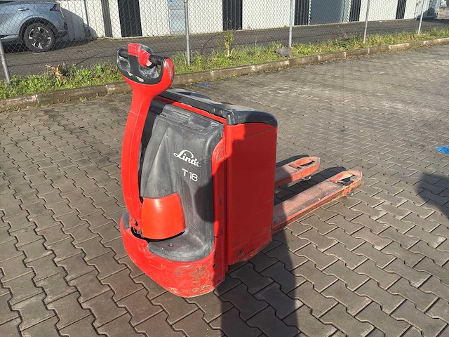 2006 linde t18 elektrische palletwagen - afbeelding 1 van  9