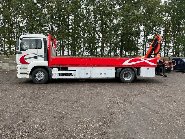 2006 man tga 18.310 vrachtwagen met palfinger pk10501 autolaadkraan - afbeelding 12 van  80