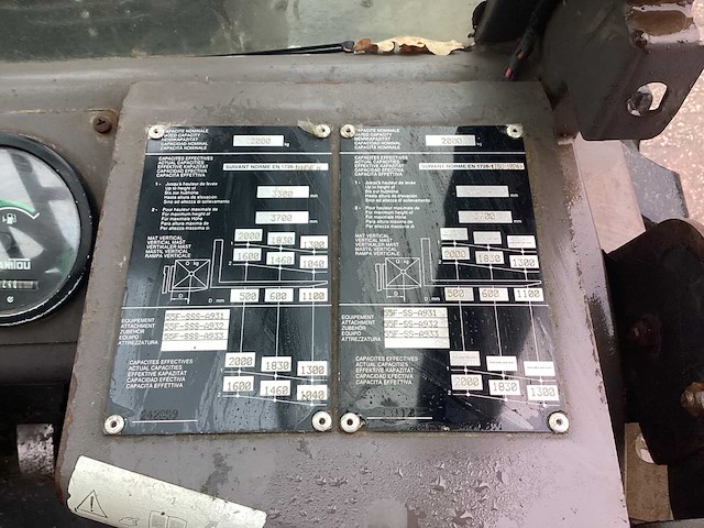 2006 manitou mh 20-4t vorkheftruck - afbeelding 4 van  19