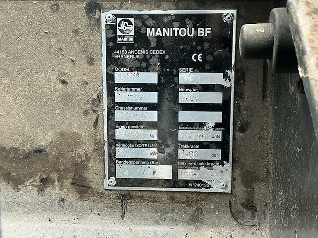 2006 manitou mt 1340 verreiker - afbeelding 24 van  36