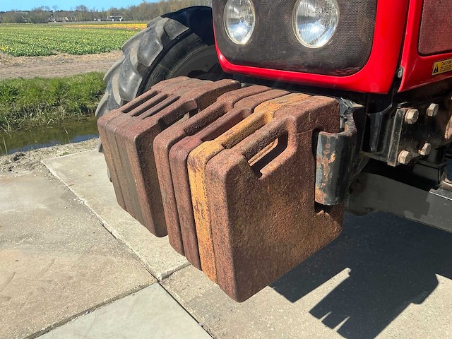 2006 massey ferguson 5455 vierwielaangedreven landbouwtractor met mh planter - afbeelding 51 van  51