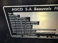 2006 massey ferguson 5455 vierwielaangedreven landbouwtractor - afbeelding 2 van  7