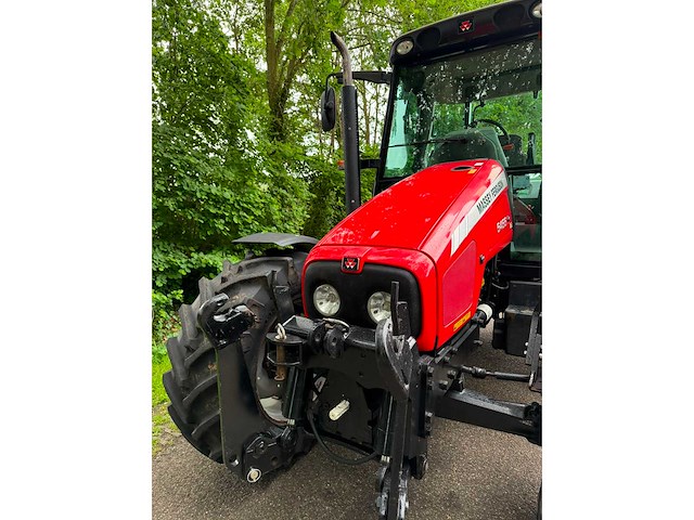 2006 massey ferguson 5455 vierwielaangedreven landbouwtractor - afbeelding 6 van  11