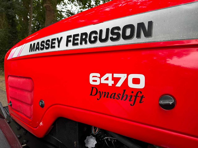 2006 massey ferguson 6470 dynashift vierwielaangedreven landbouwtractor - afbeelding 13 van  14