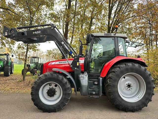 2006 massey ferguson 6480 dyna 6 vierwielaangedreven landbouwtractor - afbeelding 5 van  11
