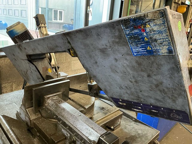 2006 mep shark 332 sxi evo halfautomatische bandzaagmachine - afbeelding 10 van  14