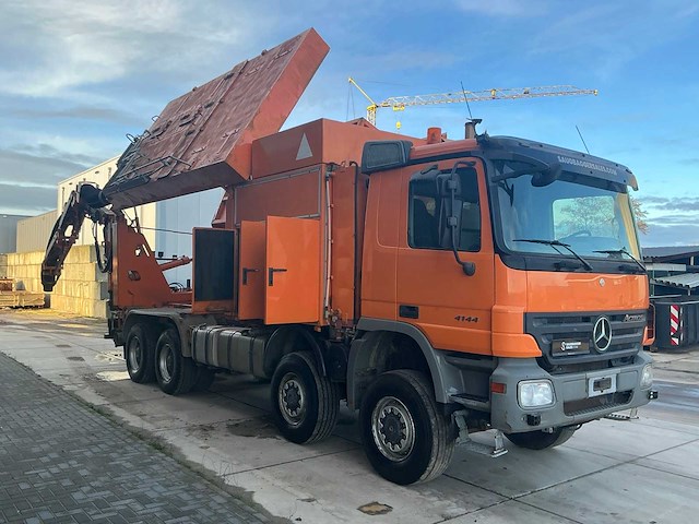 2006 mercedes-benz actros met rsp 2 turbine zuigopbouw - afbeelding 24 van  82
