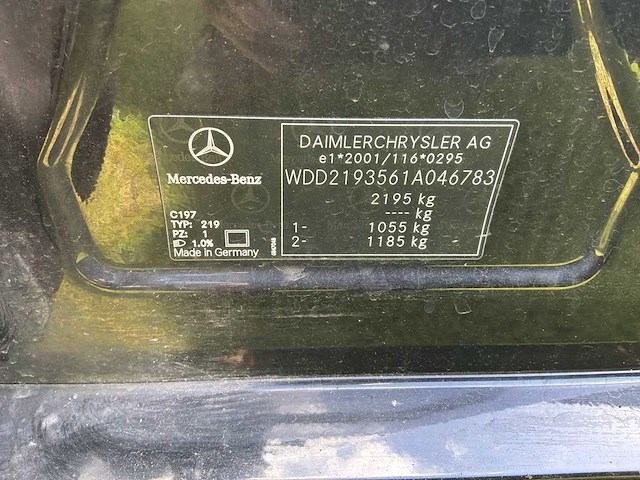 2006 mercedes-benz cls-klasse 350 personenauto - afbeelding 28 van  35