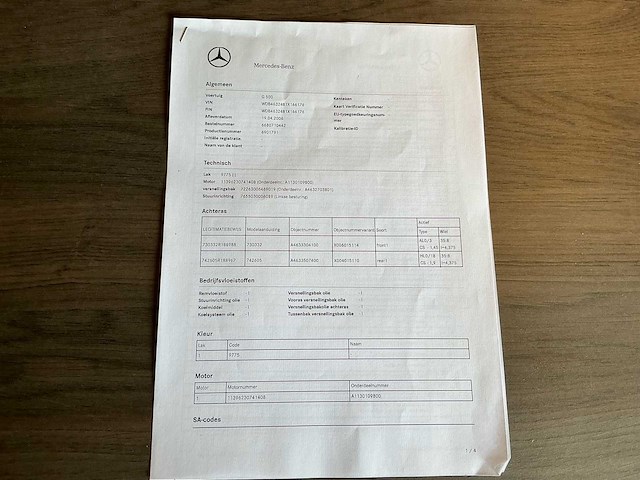 2006 mercedes-benz g-klasse g500 personenauto - afbeelding 48 van  52