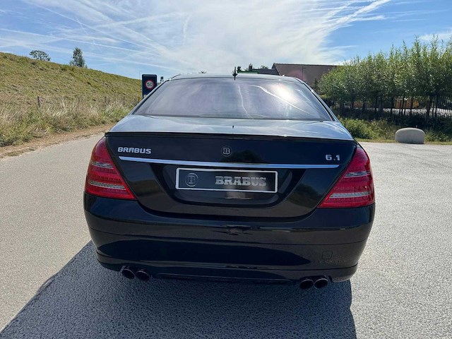 2006 mercedes-benz s 6.1 brabus lang business automaat, 9494 - afbeelding 28 van  55