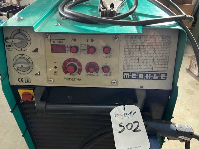 2006 merkle m 352 mig lasapparaat - afbeelding 2 van  8