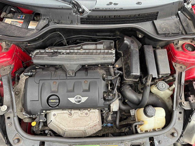 2006 mini cooper 1.6 personenauto rood - afbeelding 3 van  22