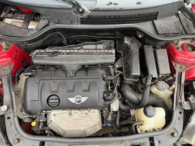 2006 mini cooper 1.6 personenauto rood - afbeelding 3 van  22