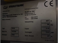 2006 multivac r530 dieptrekverpakkingsmachine - afbeelding 8 van  16