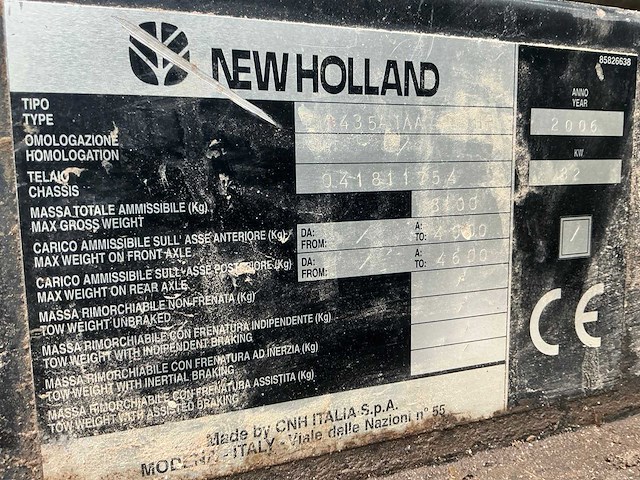 2006 new holland lm435a verreiker - afbeelding 32 van  38