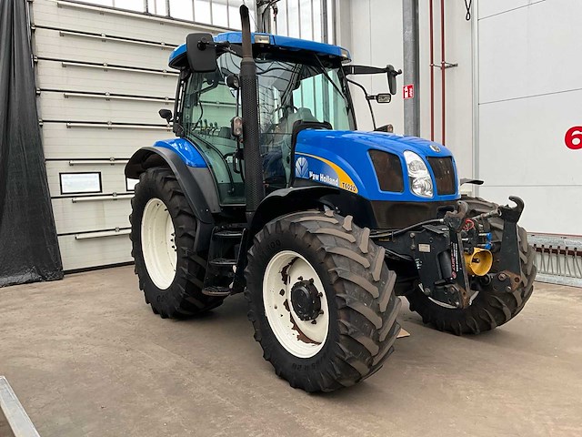 2006 new holland t6020 plus vierwielaangedreven landbouwtractor - afbeelding 9 van  35