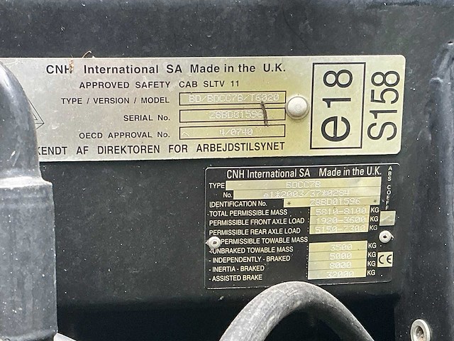 2006 new holland t6020 vierwielaangedreven landbouwtractor tst-60-l - afbeelding 34 van  46