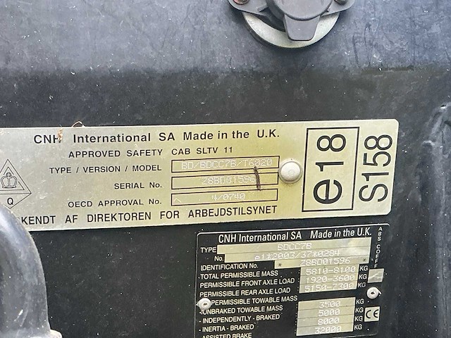 2006 new holland t6020 vierwielaangedreven landbouwtractor tst-60-l - afbeelding 35 van  46