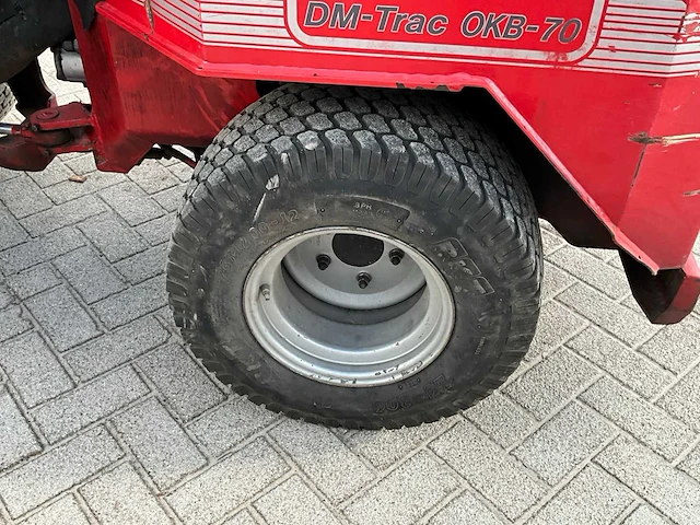 2006 nimos dm-trac okb-70 onkruidborstelmachine - afbeelding 9 van  24