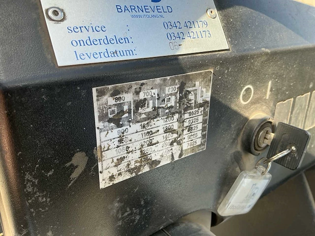 2006 om carrelli elevatori xr 16 ac vorkheftruck - afbeelding 17 van  28