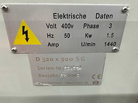 2006 optimum d 320x920sg universele draaibank - afbeelding 6 van  10