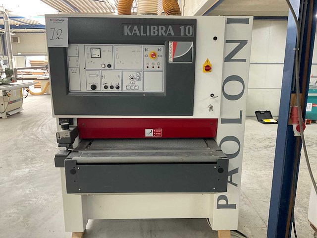 2006 paolini kalibra 10 r krt breedbandschuurmachine - afbeelding 1 van  16