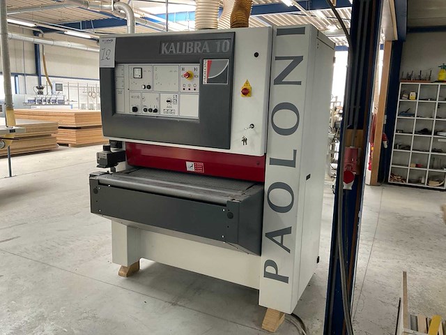 2006 paolini kalibra 10 r krt breedbandschuurmachine - afbeelding 9 van  16