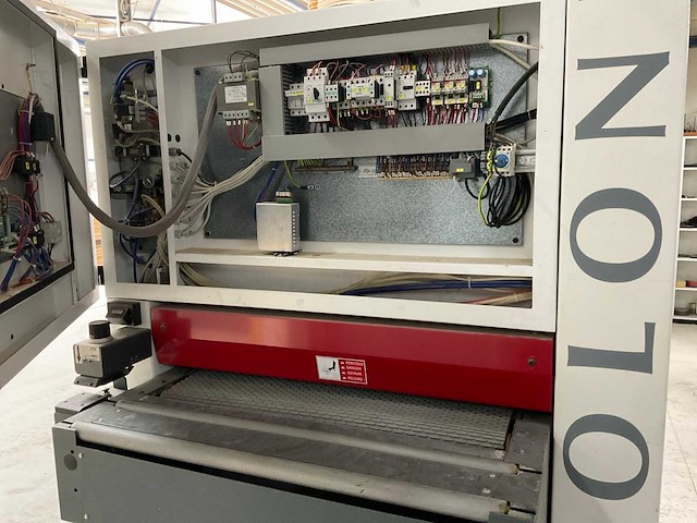 2006 paolini kalibra 10 r krt breedbandschuurmachine - afbeelding 16 van  16