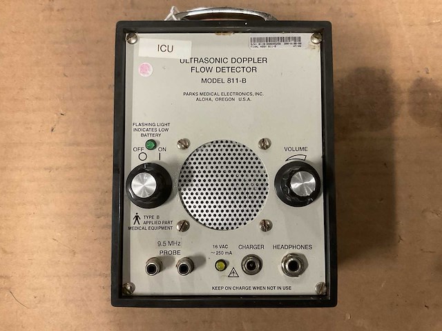 2006 parks medical electronics 811-b doppler flow detector - afbeelding 2 van  4