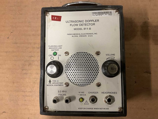 2006 parks medical electronics 811-b doppler flow detector - afbeelding 3 van  5