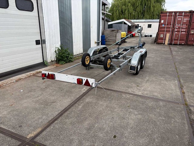 2006 pega holland - st2000/600 - boottrailer - 2700kg - afbeelding 3 van  4