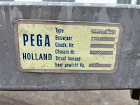 2006 pega holland - st2000/600 - boottrailer - afbeelding 2 van  9