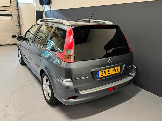 2006 peugeot 206 sw airco 1.6-16v air-line 3 personenauto - afbeelding 3 van  7