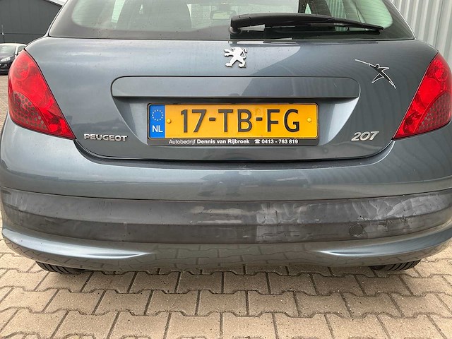 2006 peugeot 207 1.4-16v xs pack personenauto - afbeelding 29 van  31