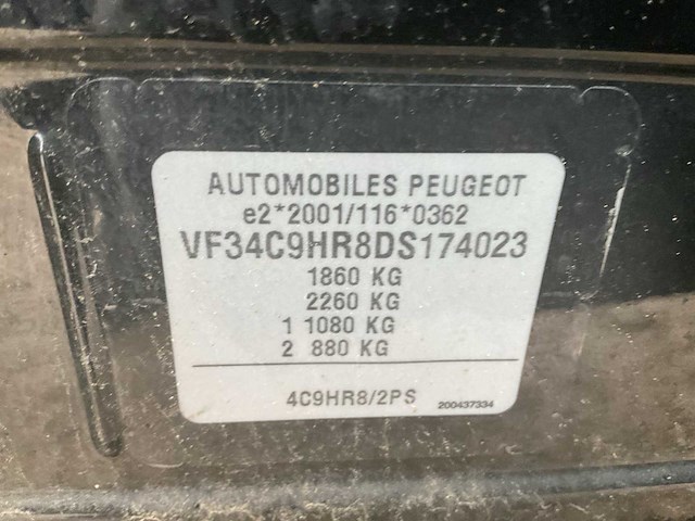 2006 peugeot 308 e hdi personenauto - afbeelding 6 van  11