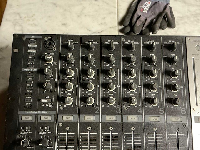 2006 pioneer djm-1000 dj mixer - afbeelding 2 van  8