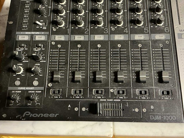 2006 pioneer djm-1000 dj mixer - afbeelding 5 van  8